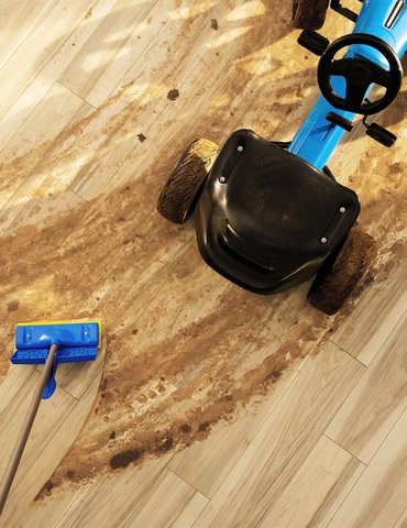 Pergo wood floors protect against fading, scratching, water damage gapping, warping, pet accidents and with CleanProtect built-in antimicrobial technology