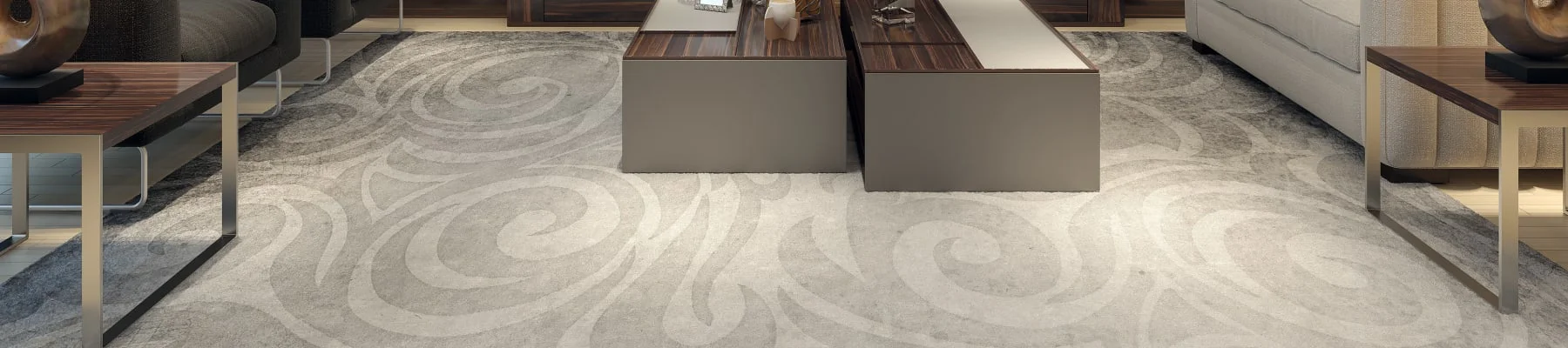 Modern design area rug provided by Johnson & Sons Flooring in the Knoxville, TN area
