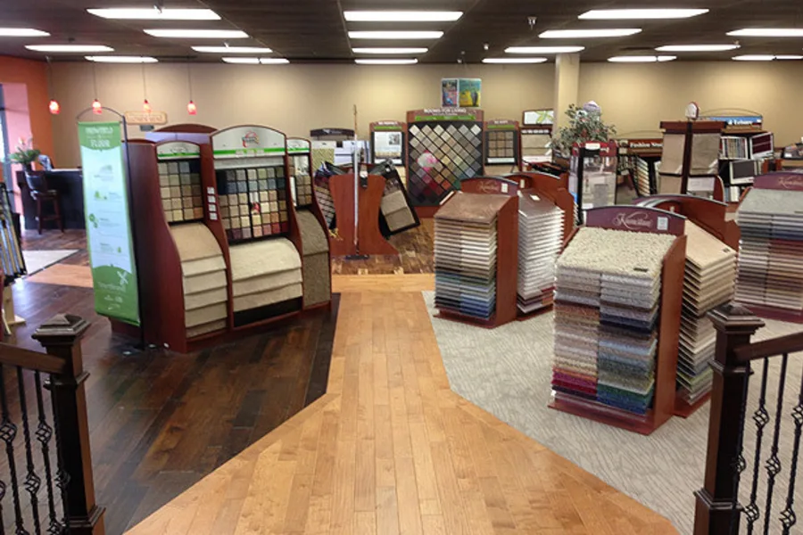 our flooring showroom by Johnson & Sons Flooring in Knoxville, TN