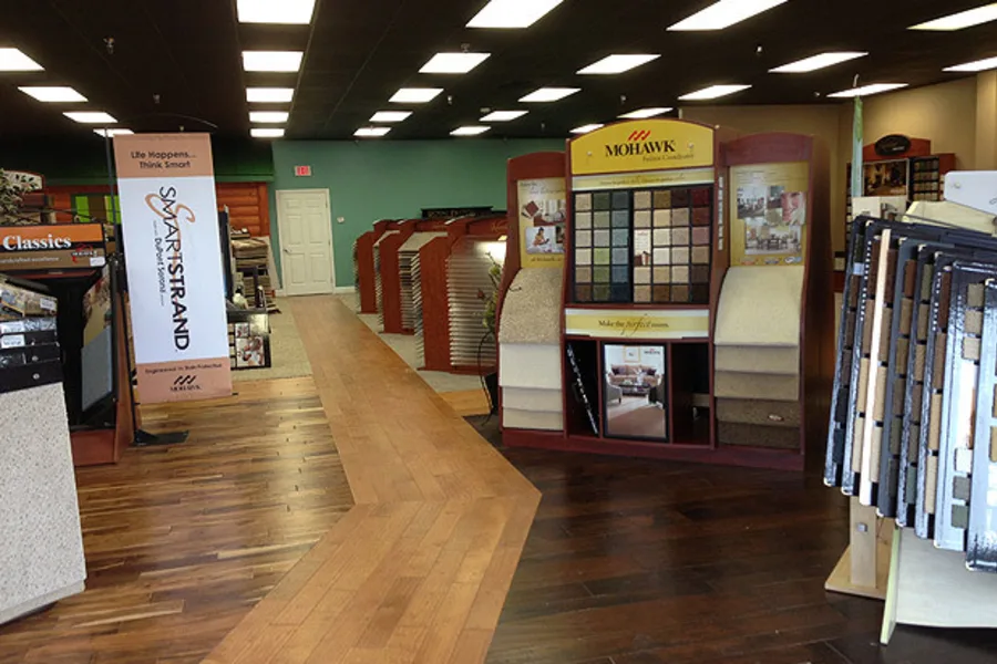 our flooring showroom by Johnson & Sons Flooring in Knoxville, TN